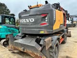 2016 Volvo EWR150E wheel excavator rear view