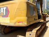 2022 Caterpillar 333 crawler excavator rear three-quarter view