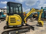 2019 Yanmar VIO35-6 mini excavator, side view