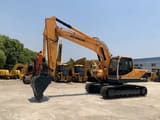2022 Hyundai R220LC-9S crawler excavator, side profile view