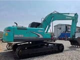 2016 Kobelco SK260 crawler excavator, side view