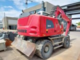 2018 Liebherr A914 LITRONIC wheel excavator, rear three-quarter view