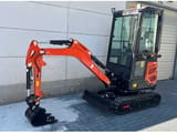 2026 Kubota DM18Y PRO mini excavator, side profile view