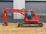 2017 Komatsu PC138US-11 crawler excavator, side view