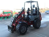2019 Weidemann 1280 mini excavator, front three-quarter view