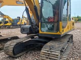 2021 XCMG XE150DA mini excavator, front three-quarter view