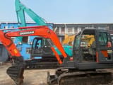 2020 Doosan DX60 crawler excavator, side view