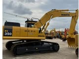 2020 Komatsu PC350 crawler excavator, side profile view