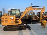 2023 Caterpillar 306E2 mini excavator side view