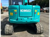 2018 Kobelco SK75SR-3E mini excavator rear view