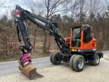 2018 Yanmar TW 95 wheel excavator side view