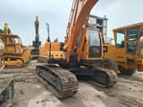2021 Hyundai R220LVS-9S crawler excavator, rear three-quarter view