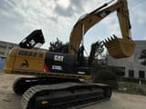 2023 Caterpillar 330DL crawler excavator, side view