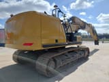 2023 Caterpillar 330 crawler excavator, rear three-quarter view
