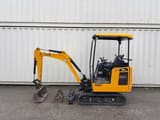 2022 JCB 16C-1 mini excavator, side view