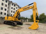 2022 Komatsu PC210LC crawler excavator, side view
