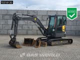 2021 Volvo ECR50F mini excavator, side view