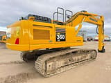 2017 Komatsu PC360LC-10 crawler excavator, rear three-quarter view