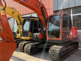Doosan DX140LC-9C crawler excavator, front-side view