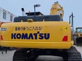 Komatsu PC300 crawler excavator, rear view