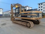2016 Caterpillar 320BL crawler excavator, rear three-quarter view