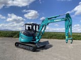 2024 Kobelco SK58SRX-7 mini excavator, side view