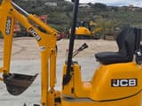 2015 JCB 8008 CTS mini excavator side view