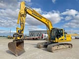 2012 Komatsu PC240LC-10 crawler excavator, front three-quarter view