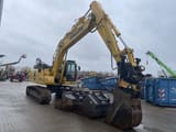 2019 Komatsu PC240LC-11 crawler excavator, front three-quarter view