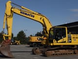 2018 Komatsu PC210LC-11 crawler excavator side view