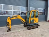 2017 Hyundai R16-9 mini excavator, side view