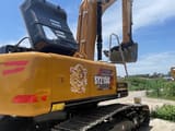 2024 Sany SY215C crawler excavator rear three-quarter view