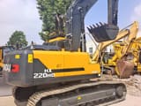 2024 Hyundai HX220HD crawler excavator rear three-quarter view