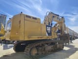 2023 Caterpillar 374F crawler excavator, rear three-quarter view