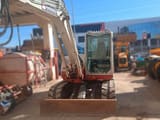 2017 Takeuchi TB290 mini excavator, front view