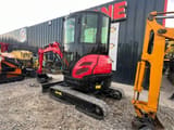 JPC HT25 mini excavator, rear three-quarter view