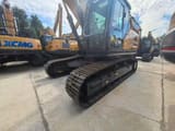 2026 XCMG XE335G crawler excavator, front three-quarter view