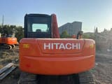 Hitachi ZX55 Mini Excavator, rear view