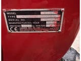 2017 Takeuchi TB240 mini excavator identification plate