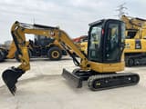 2024 Caterpillar 303.5ECR mini excavator side view