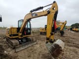 2020 Caterpillar 305.5E crawler excavator, side view