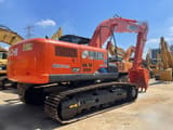 2020 Hitachi ZAXIS 200 crawler excavator, rear three-quarter view