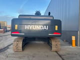 2025 Hyundai R340L crawler excavator, rear view
