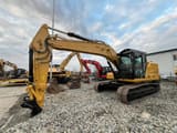 2020 Caterpillar 323-07 crawler excavator, side view