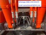2023 Hitachi ZX200 crawler excavator hydraulic boom cylinders detail