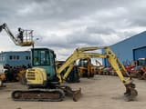2011 Yanmar VIO50 mini excavator, side view