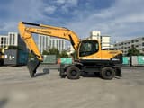 2020 Hyundai R210W-9 wheel excavator, side view