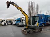 2021 Wacker Neuson EZ50 mini excavator, side view
