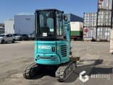 2021 Kobelco SK25SR-6E mini excavator, rear view
