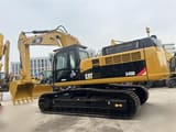 2021 Caterpillar 345D crawler excavator, side view